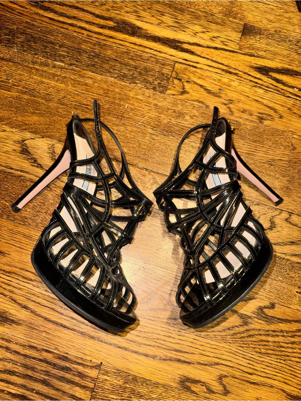 Prada black patent
